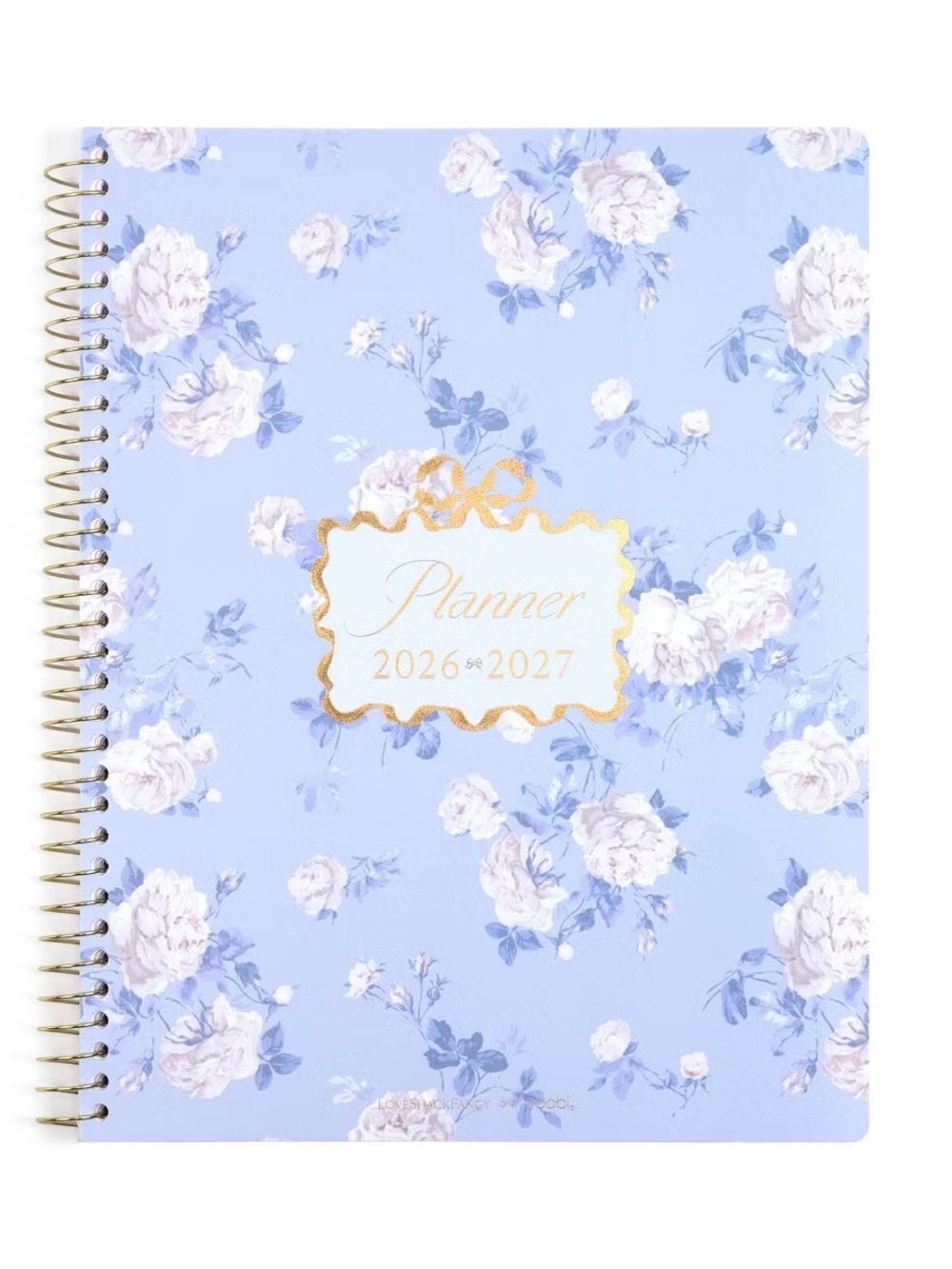 💙🎯 LoveShackFancy x Target - Yoobi Weekly Planner Whisper Blue